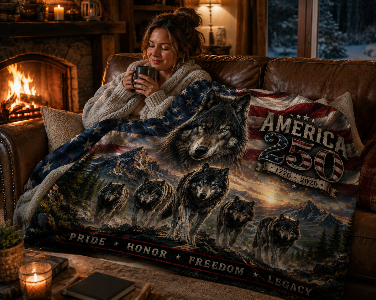 American 250 Wolf Pride