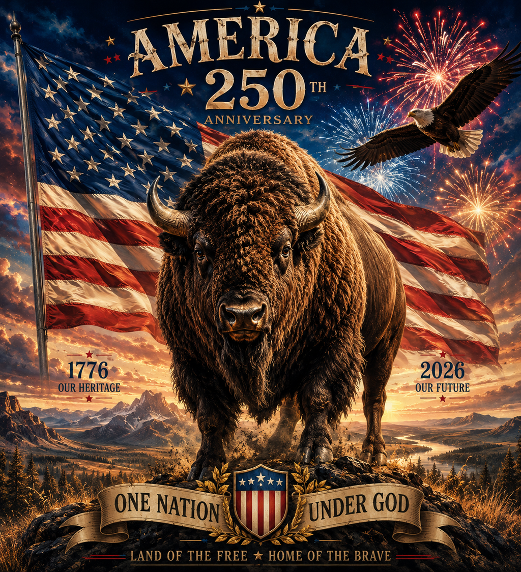 America 250 Big Bison