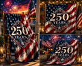 America's 250th Anniversary Blanket